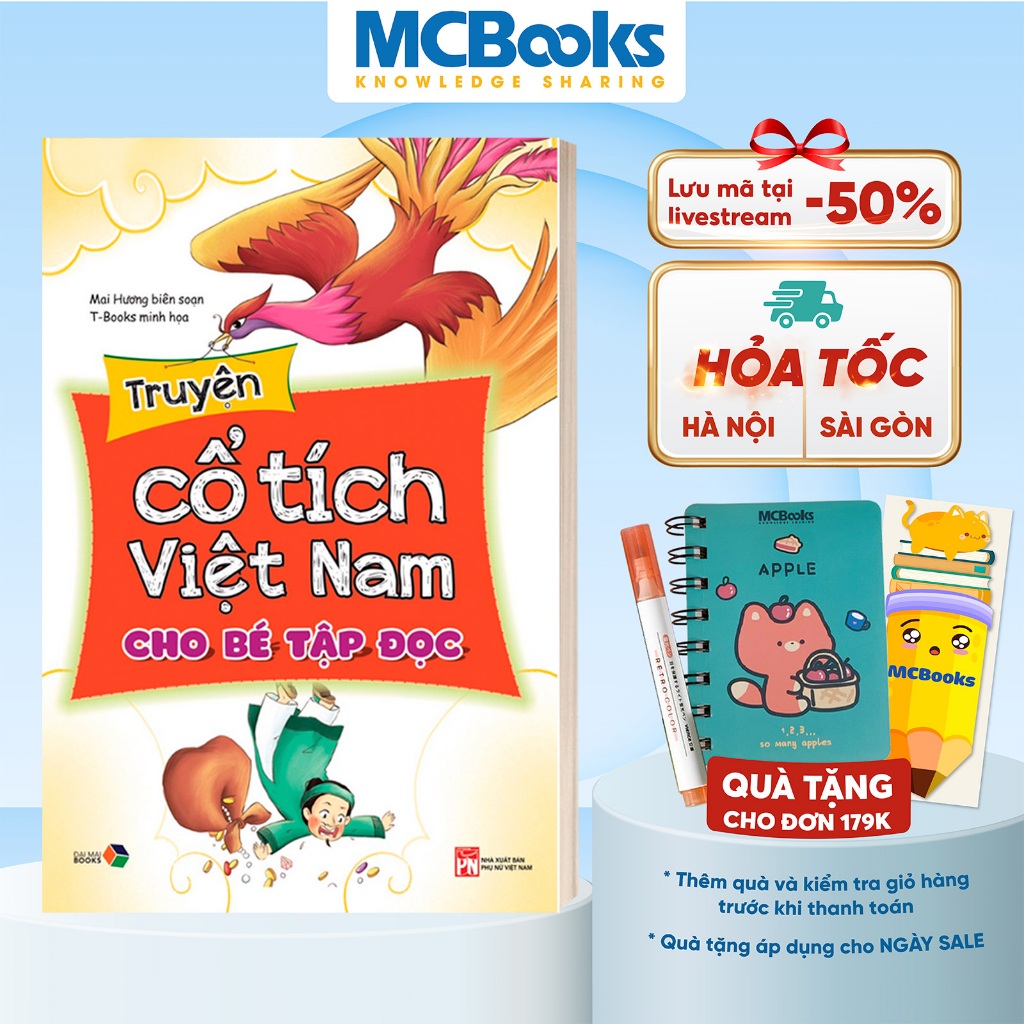Sách - Truyện Cổ Tích Việt Nam Cho Bé Tập Đọc (Tái Bản)