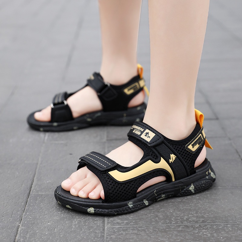 Dép Sandal Trẻ Em , Dép Học Sinh Siêu Nhẹ, Thoáng Khí,Chống Trơn Trượt, Dép Quai Hậu Cho Bé Mã DP108