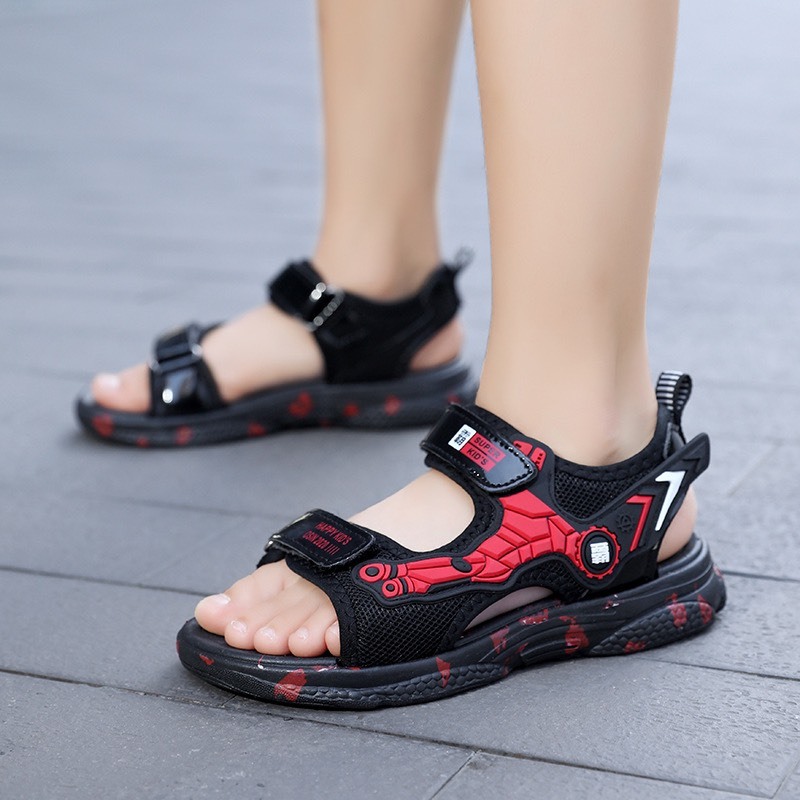 Dép Sandal Cho Bé,Dép Sandal Trẻ Em, Dép xăng đan, Dép Quai Hậu Bé Trai Hình Siêu Nhân Nhện Mã DP101
