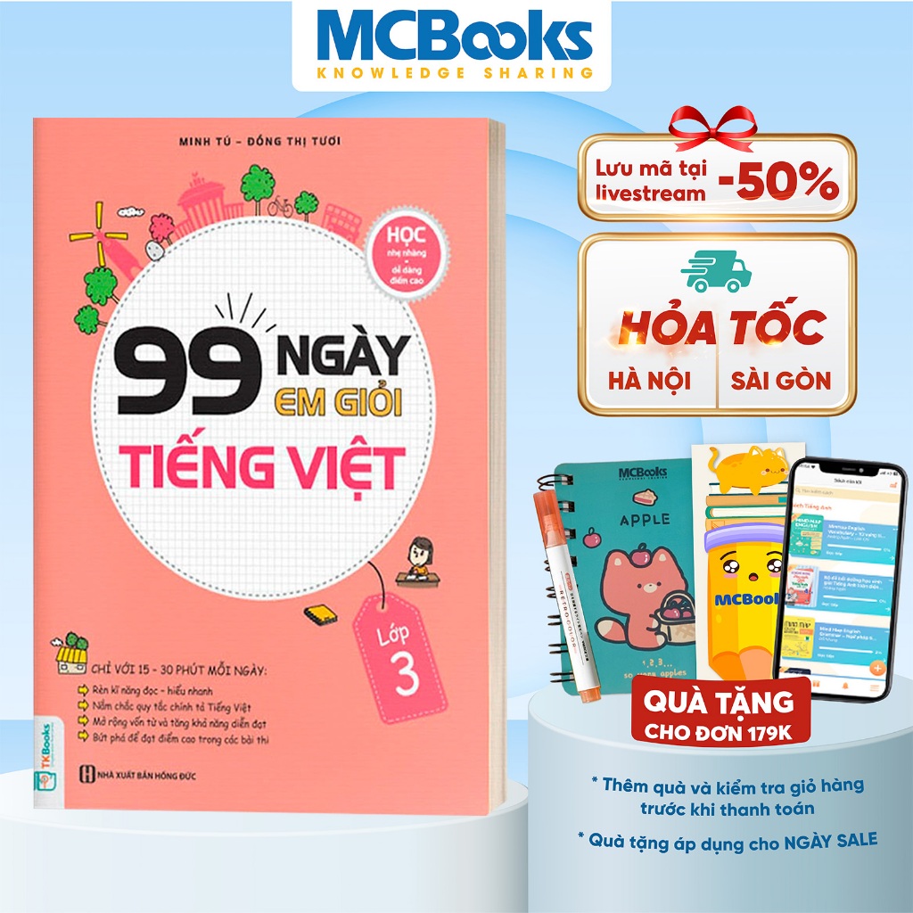 Sách - 99 ngày em giỏi Tiếng Việt lớp 3