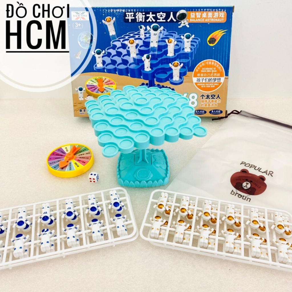 Đồ Chơi Ếch Cân Bằng Phi Hành Gia Cân Bằng Đồ Chơi Xếp Hình Cây Thăng Bằng Hình Ếch Phi Hành Gia - PUPU HOUSE