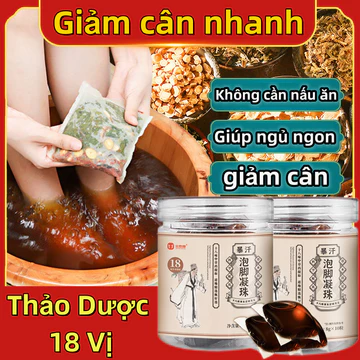 Thảo Dược Ngâm Chân Ngâm Chân Viên Tinh Chất Cô Đặc-Thải Độc Giảm Đau Nhức-Tê Chân Giảm giảm cân Giúp Ngủ Ngon