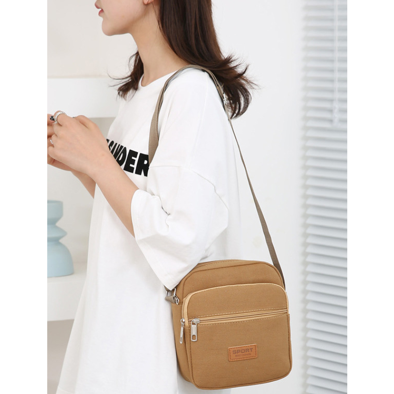 Túi Đeo Chéo Vải canvas Phong Cách Hàn Quốc TÚI ĐEO CHÉO K2