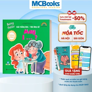 Sách - Being polite – May I – Giỏi tiếng anh vui ứng xử - MCBooks