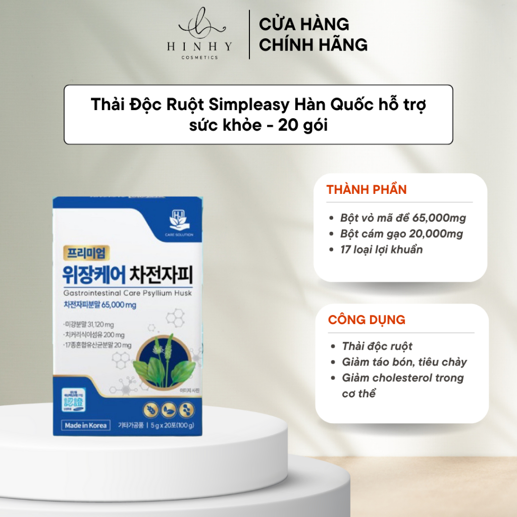 Thải Độc Ruột Hàn Quốc - Bí Quyết Giúp Cải Thiện Sức Khỏe Từ Bên Trong