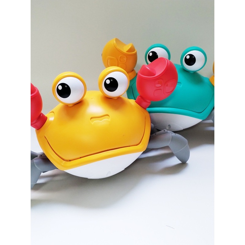 Đồ chơi con cua cảm biến, đồ chơi cua cảm ứng tự tránh chướng ngại vật - PUPU HOUSE