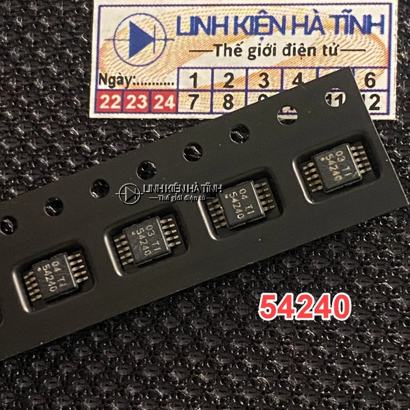 IC hạ áp TPS54240 54240 3.5V - 42V MSOP-10 mới