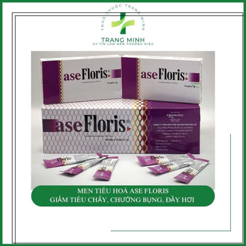 Men tiêu hóa Ase Floris - Giảm tiêu chảy, đầy hơi, chướng bụng do rối loạn tiêu hóa ở trẻ em và người lớn