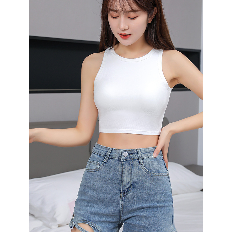 Áo ba lỗ nữ, áo croptop sát nách nữ kiểu ôm body vải thun tăm co giãn đi tập đi chơi đi biển A73 SUTANO | BigBuy360 - bigbuy360.vn