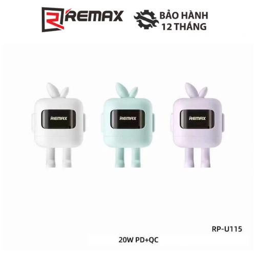 Cổng Sạc Nhanh Remax RP-U115 Cổng Type C PD Max 20W | Shopee Việt Nam