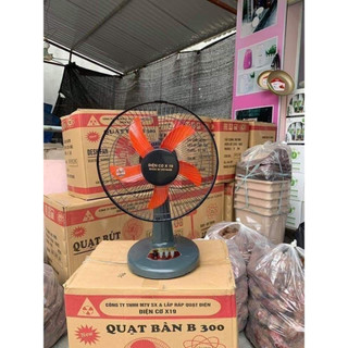 Quạt bàn điện cơ thống nhất X19-300 5 Cánh Động cơ bền bỉ, Công Suất 48W 3 Chế Độ Gió BH 24Tháng