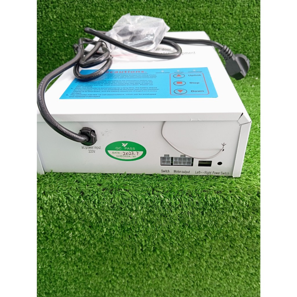 Hộp nhận cửa cuốn 24V cho động cơ AC/DC, thích hợp cho motor cuốn tấm liền 24V