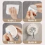 SET 4 MÓC DÁN TƯỜNG GALAXY CAO CẤP - Móc Siêu Dính Kiểu Dáng Tròn Sang Trọng
