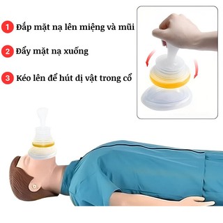 Bộ Sơ Cứu Hỗ Trợ Hút Dị Vật Mắc Cổ Họng Tránh Nghẹt LifeVac