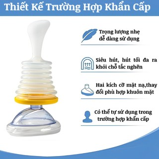 Bộ Sơ Cứu Hỗ Trợ Hút Dị Vật Mắc Cổ Họng Tránh Nghẹt LifeVac