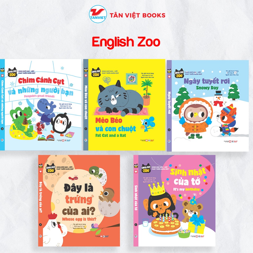Ảnh Sách - Bộ sách song ngữ English Zoo 2