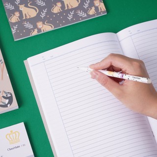 Vở Kẻ Ngang Classmate Pattern 120 Trang 60gsm Bìa Chống Nước, Tập Học Sinh Dòng Kẻ 2 Màu Chống Lóa NB5-12-0605
