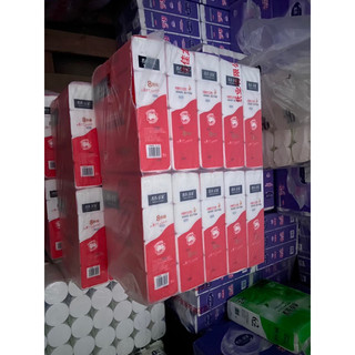 Giấy rút đỏ tiện lợi (2 xách)