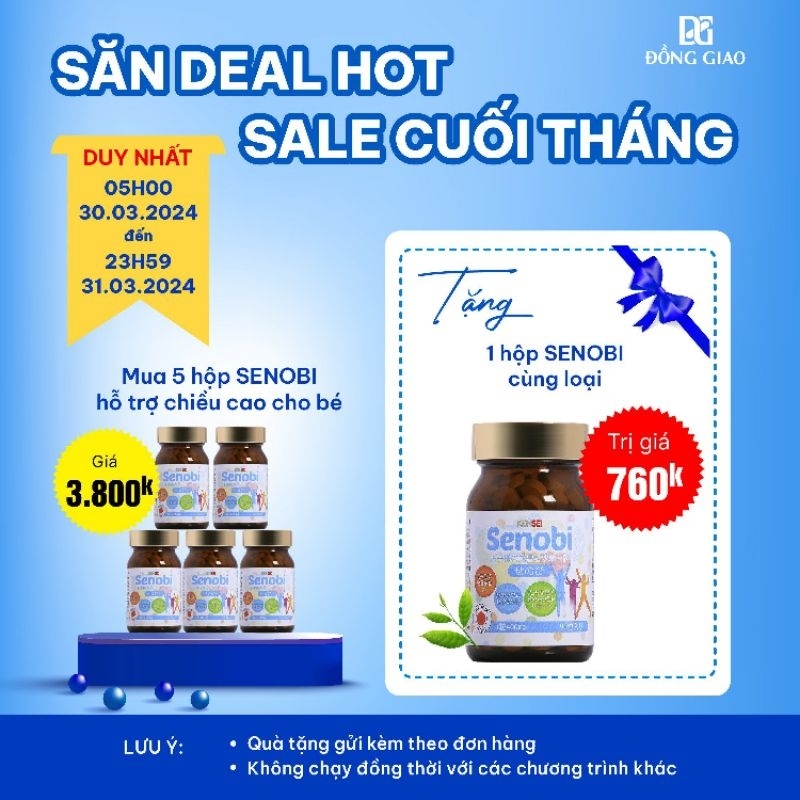 Viên uống tăng chiều cao cho trẻ em từ Nhật Bản SENOBI | Shopee Việt Nam