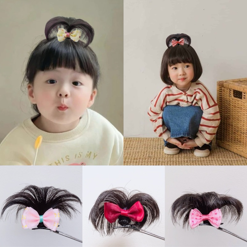 [HÀNG SIÊU CẤP] KẸP NƠ DẠNG CHỎM TÓC/ KẸP CÂY DỪA DỄ THƯƠNG ĐÁNG YÊU CHO CÁC BÉ GÁI