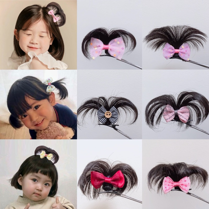CHỎM TÓC CÂY DỪA DIỆN TẾT - CHỤP ÁO DÀI PHỤ KIỆN TÓC CHO BÉ/ KẸP TÓC NƠ CHO BÉ GÁI