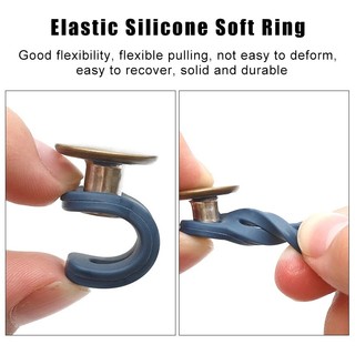 Nút Mở Rộng Thắt Lưng, Nới rộng Eo Quần, Khóa Điều Chỉnh Chân Váy Cổ Áo Sơ Mi Dây silicon