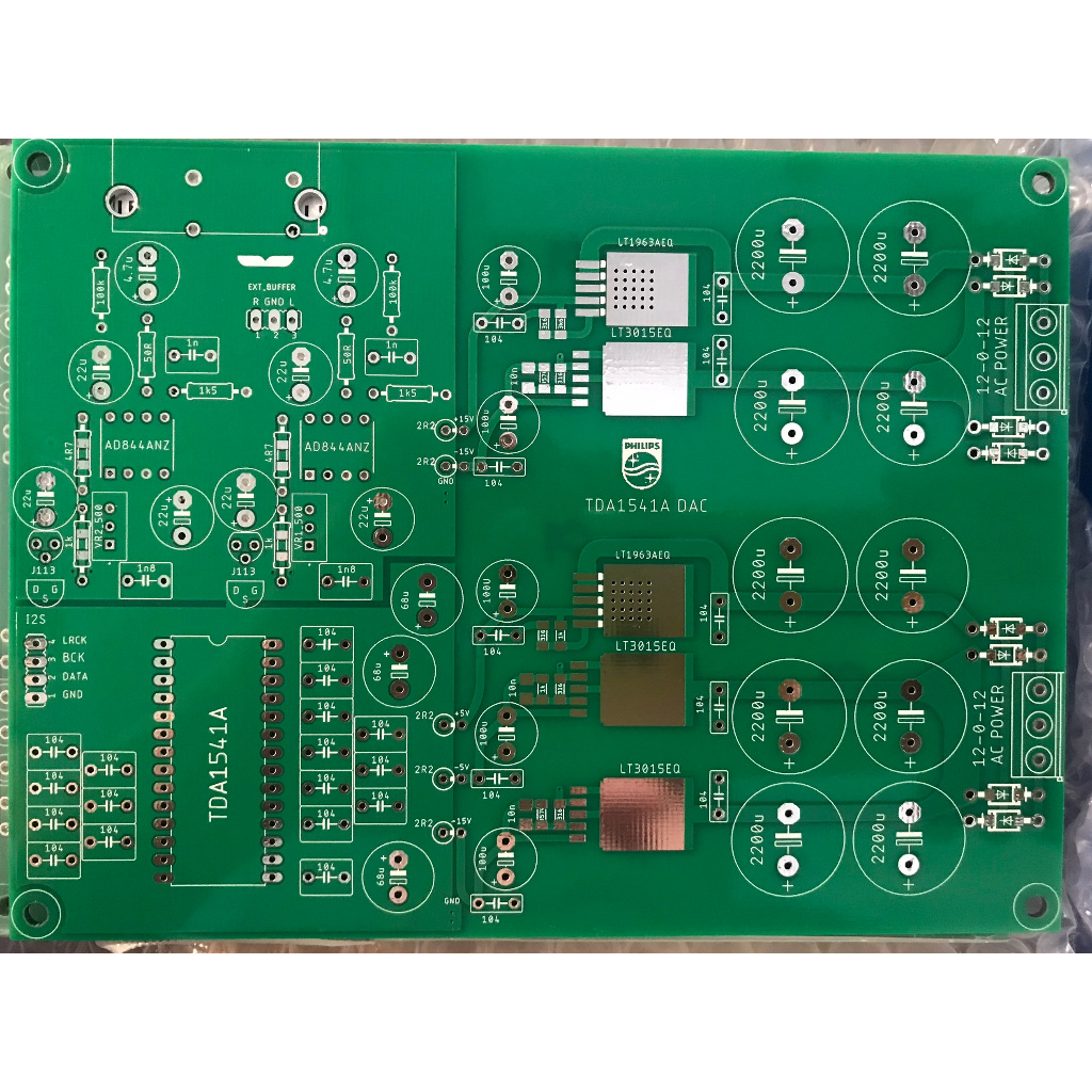 PCB DAC TDA1541(A) (Không linh kiện ) | Shopee Việt Nam
