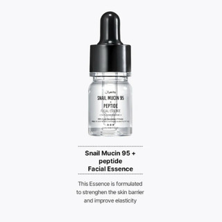 Tinh Chất Ốc Sên Jumiso Snail Mucin 95+ Peptide Facial Essence Ngừa Lão Hóa 5ml Date 12/2026