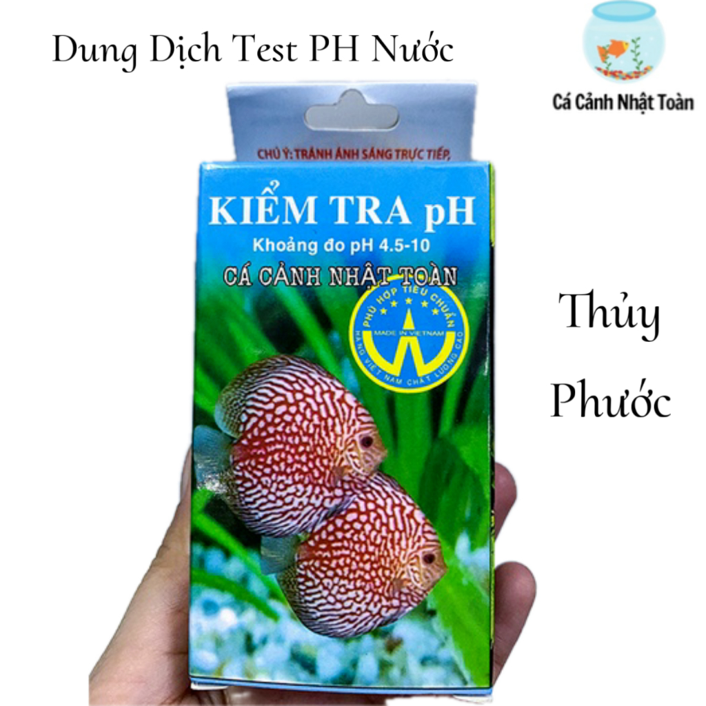 DUNG DỊCH ĐO PH TEST PH HỒ CÁ CẢNH
