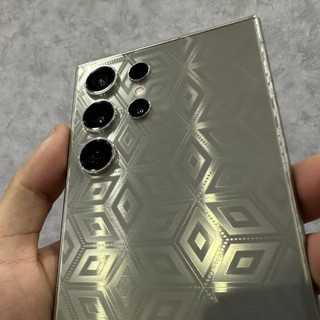 Miếng dán PPF lưng viền 4D vân Rubik Samsung S26ultra S25ultra S24ultra S23ultra S22ultra Note20Ultra Note10plus