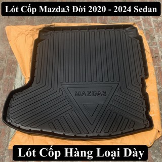 ( Hàng Loại Dày ) Lót Cốp Mazda 3 Chất Liệu Chống Cháy, Không Mùi , Hàng Nội Địa Trung