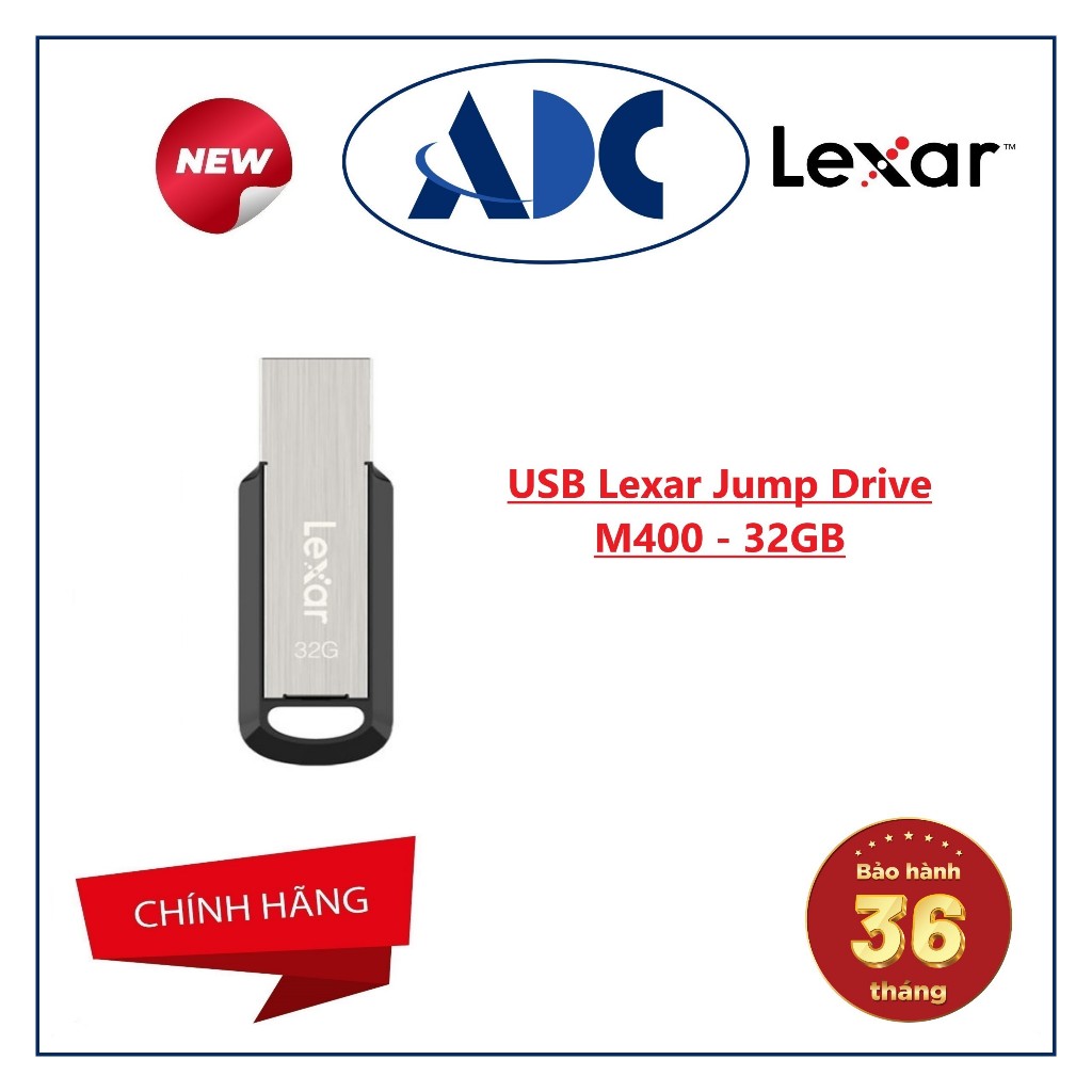 USB Lexar Jump Drive M400 - 32GB USB 3.0 - Chính hãng | Shopee Việt Nam