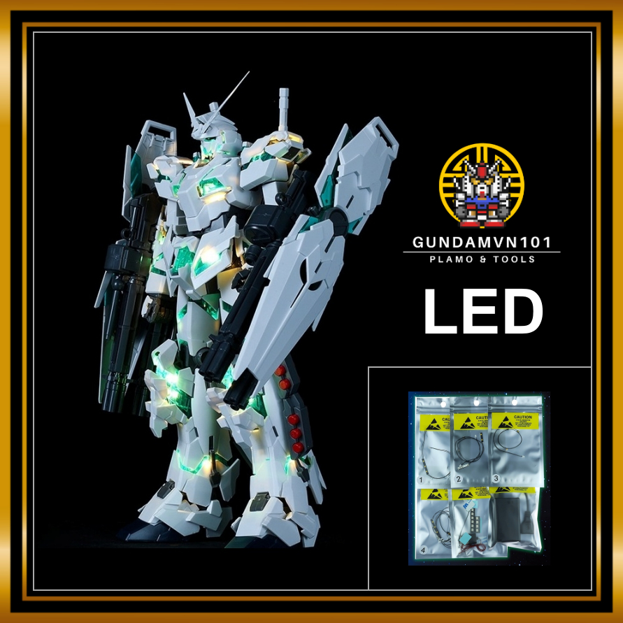 [CHỈ ĐÈN] BỘ LED UNIT GLD ĐƠN SẮC MG 1/100 UNICORN BANSHEE PHENEX 6637 ...
