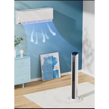 Quạt tháp có điều khiển từ xa - Quạt không cánh, quạt cây đứng