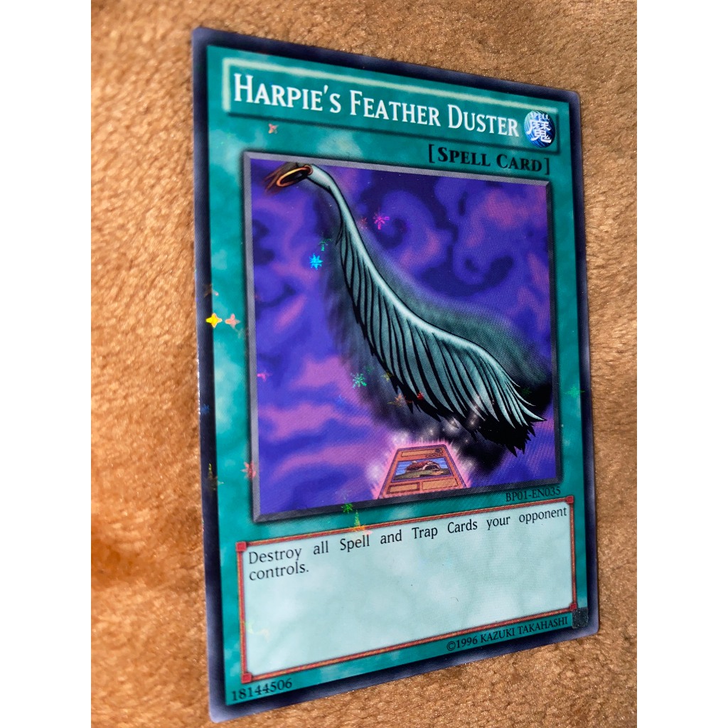Harpie's Feather Duster BP01EN035 Starfoil Rare 1st Edition