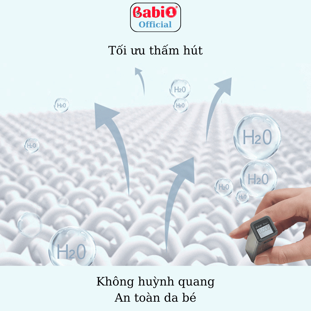 Tấm Lót Chống Thấm 4 Lớp Babi1 80x60cm, Miếng Lót Sơ Sinh, Cho Mẹ Và Bé, Người Già Bệnh Không Tự Chủ