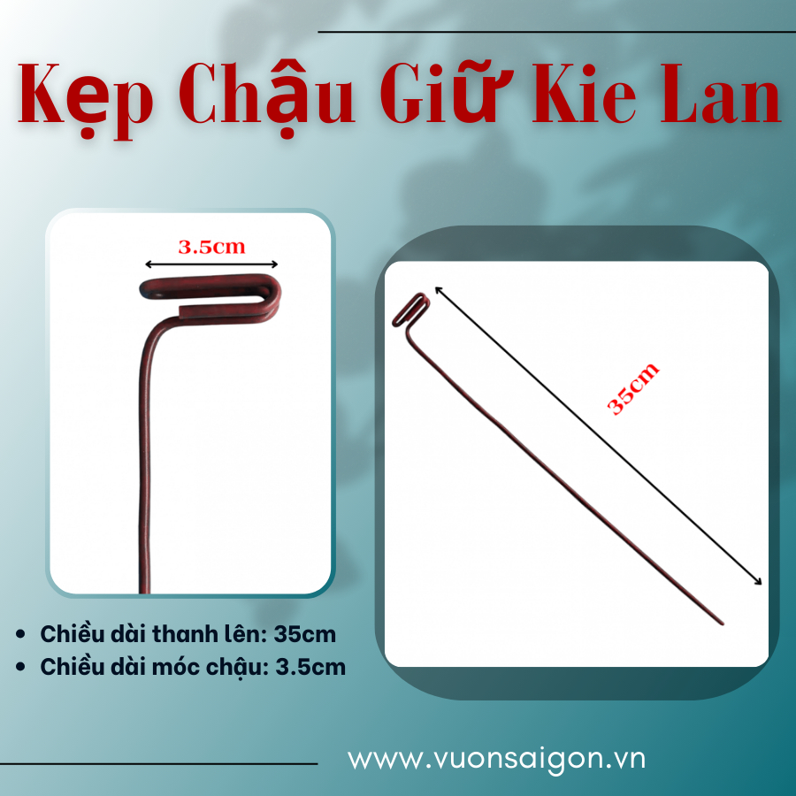 Kẹp Chậu Giữ Kie Lan 2