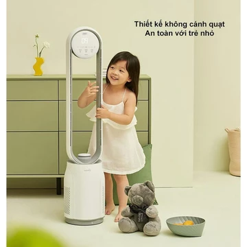 Quạt Không Cánh Tạo Ion, lọc không khí Xiaomi KEHEAL A3 Model 2024 - Quạt tháp không cánh lọc không khí BH 12 tháng