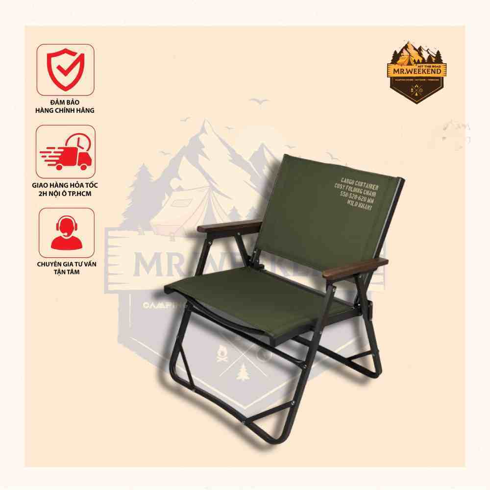 Ghế xếp gọn Cargo Container COSY FOLDING CHAIR M | Shopee Việt Nam