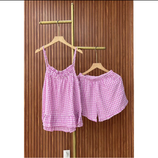 ĐỒ BỘ 2 DÂY MẶC NHÀ KATE COTTON (hàng đẹp như hình)