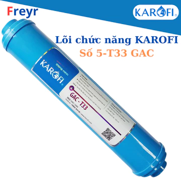 Lõi số 5 lõi chức năng T33 Karofi than hoạt tính gáo dừa tạo vị ngọt tự nhiên cho nước