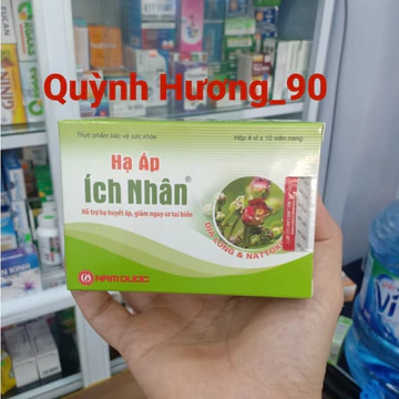 Viên uống HẠ ÁP ÍCH NHÂN hộp 40 viên giúp ổn định huyết áp