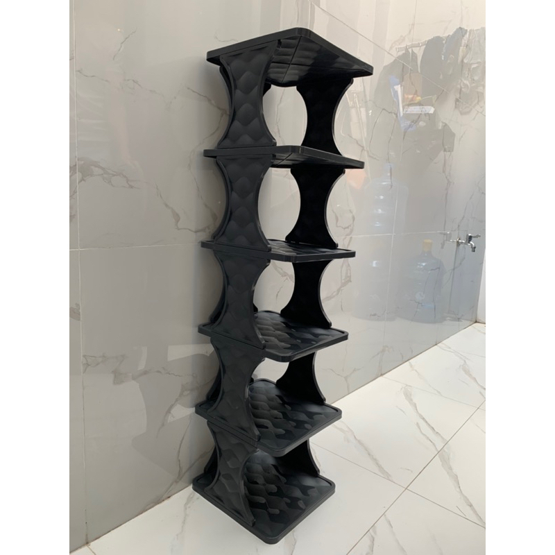 Kệ để giày dép màu XÁM đa năng nhiều tầng Vinasu VNS 288