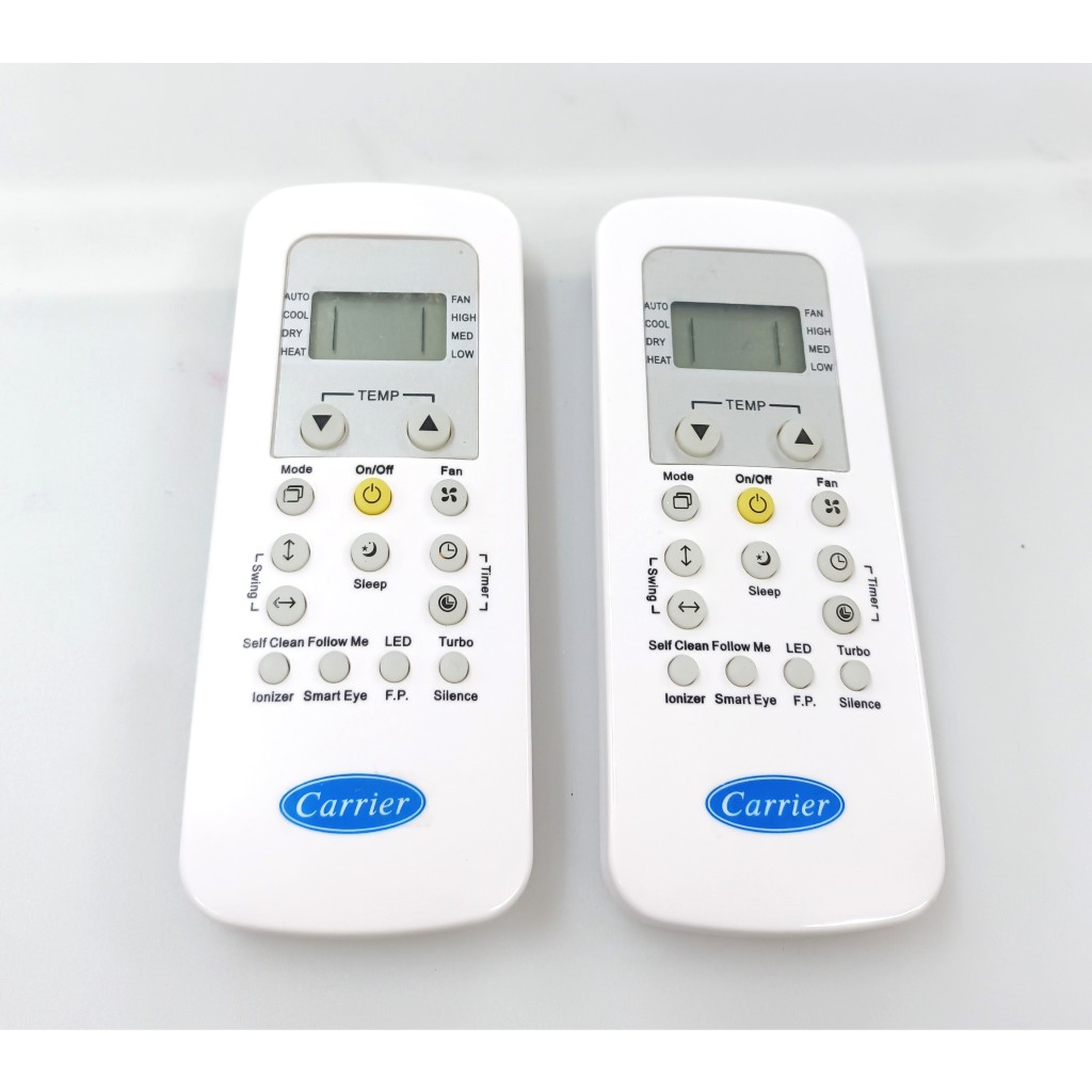 Điều khiển remote điều hòa Carrier | Shopee Việt Nam