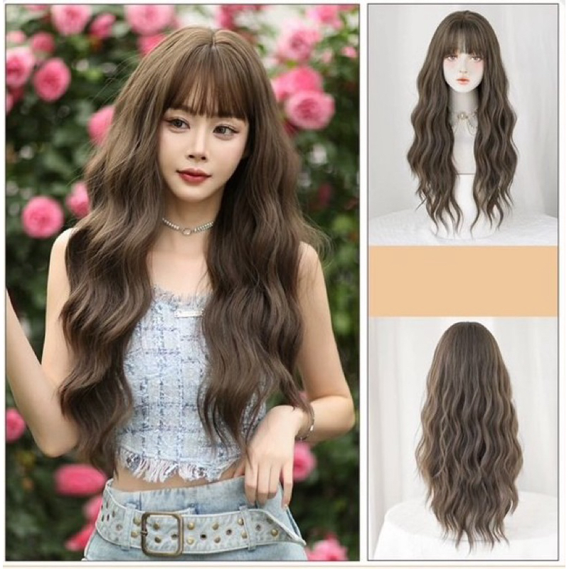 Tóc giả nguyên đầu nữ có da đầu – nhiều kiểu tóc bộ đẹp hot trend, chọn mẫu trong phân loại