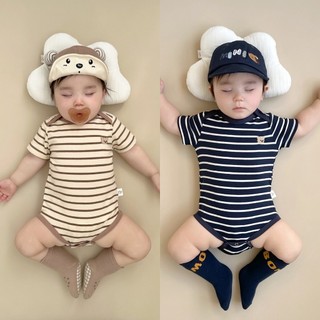 Body Chip Cộc Tay kiểu HÀN Siêu Đẹp Mềm Mát - Bộ liền thân Cho Bé trai bé gái Từ Sơ Sinh đến 12 Tháng - bodysuil cotton