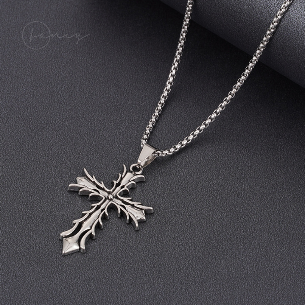 Dây chuyền nam thánh giá titan vòng cổ nam thời trang cá tính thép không gỉ Fancy_store