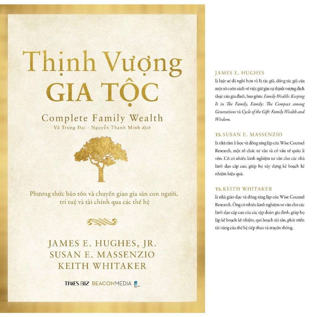 Ảnh Sách THỊNH VƯỢNG GIA TỘC - Phương thức bảo tồn và chuyển giao gia sản con người, trí tuệ và tài chính qua các thế hệ 2