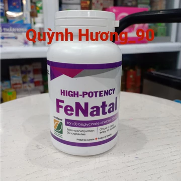 Viên uống FENATAL lọ 30 viên giúp bổ sung sắt cho cơ thể