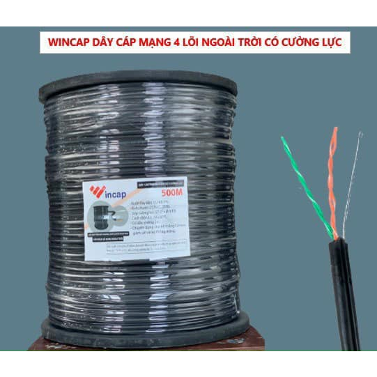 Dây mạng WINCAP Cat 3 đồng 0.4 cuộn 500m / cường lực | Shopee Việt Nam